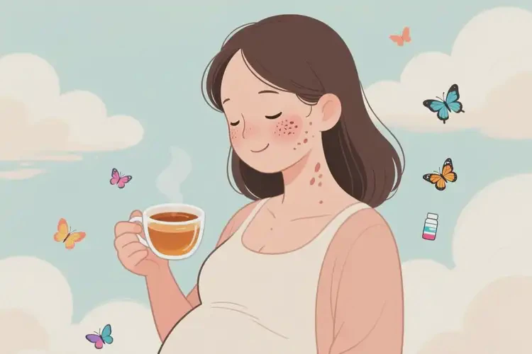 孕婦臉上經(jīng)常長(zhǎng)濕疹可以治好嗎(圖1)