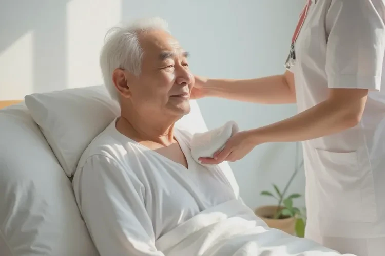 高齡老人脖子上容易起濕疹能靠自己自愈嗎(圖1)