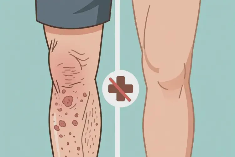 男人大腿上經(jīng)常起濕疹可不可以根治(圖2)