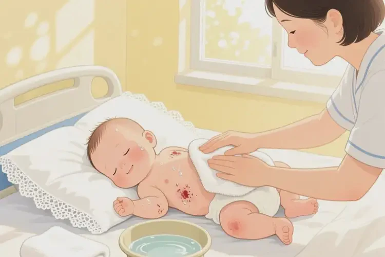 寶寶全身起濕疹可以治好嗎(圖1)