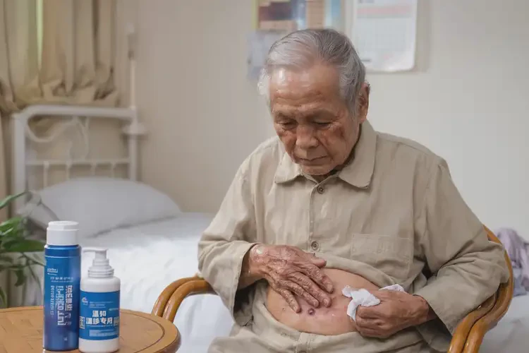 高齡老人肚子上長濕疹可不可以根治(圖3)