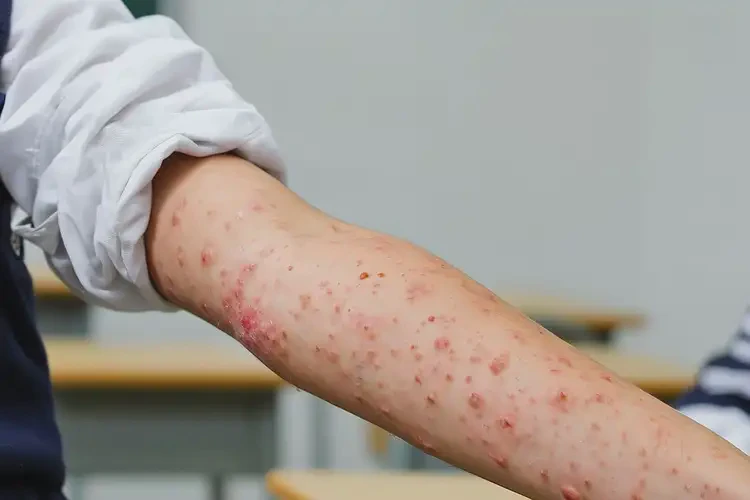 中學(xué)生手臂上出濕疹可不可以根治(圖4)