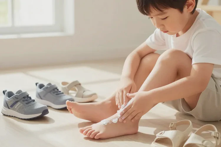 兒童腳上起濕疹可以治愈嗎(圖4)