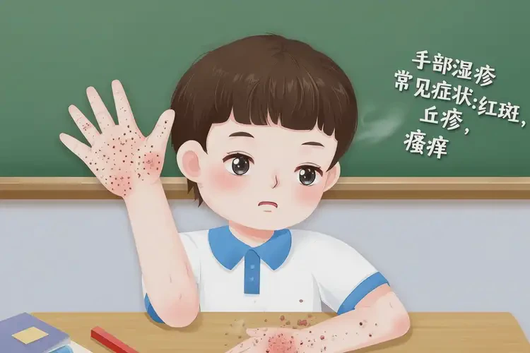 小學(xué)生手上偶爾長濕疹可不可以根治(圖4)