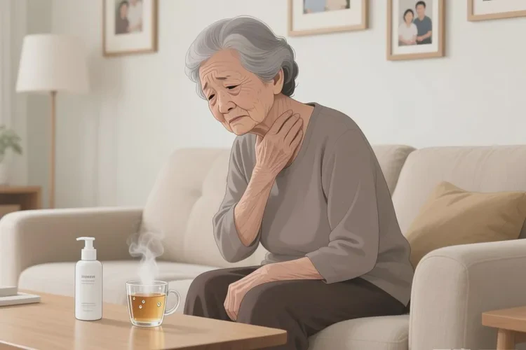 老年人脖子上偶爾起濕疹可以治愈嗎(圖1)