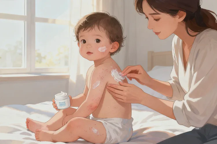 少兒全身出濕疹可以治愈嗎(圖1)