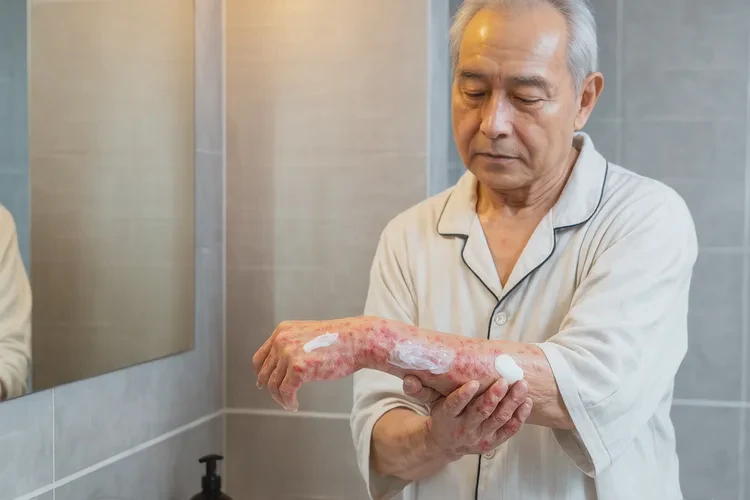 老年人全身有濕疹能靠自己自愈嗎(圖2)