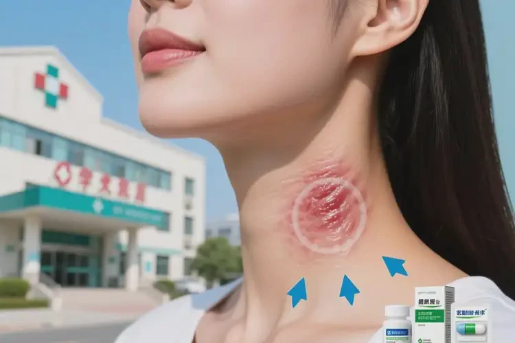 女人脖子出濕疹可不可以根治(圖3)