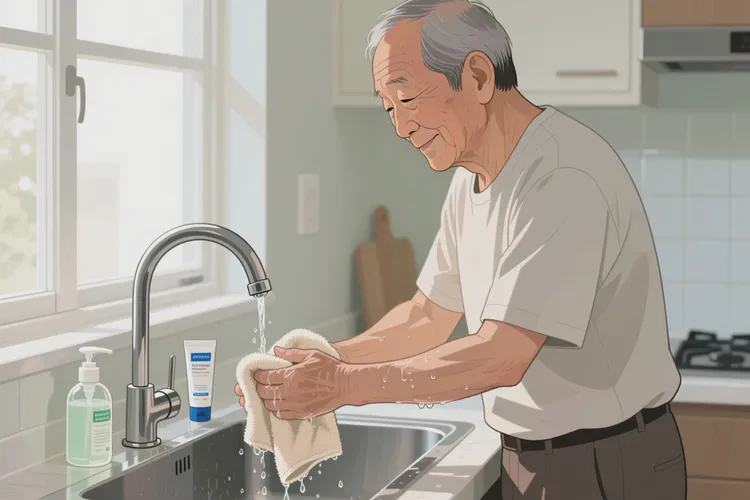 老年人手臂上出濕疹可以治愈嗎(圖2)