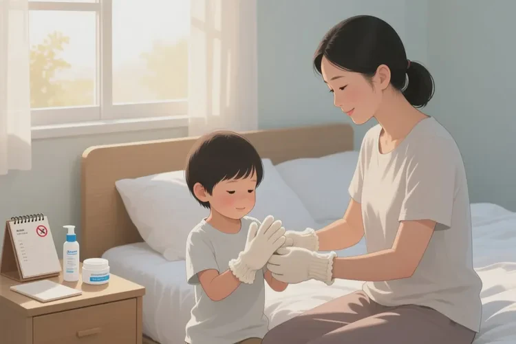 兒童四肢容易起濕疹可以治愈嗎(圖2)