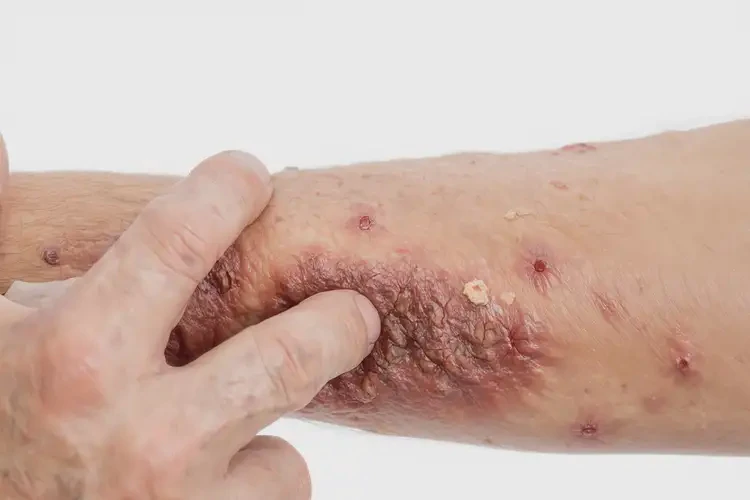 女生身上出現(xiàn)濕疹可以治好嗎(圖3)