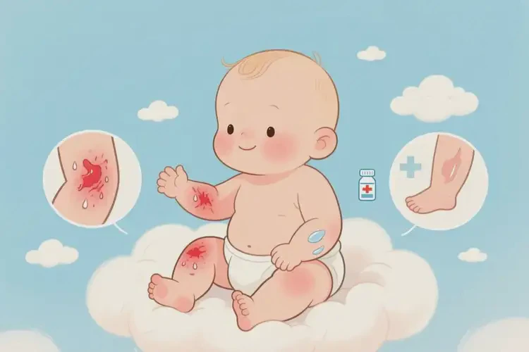 嬰幼兒四肢經(jīng)常長濕疹可以治好嗎(圖4)