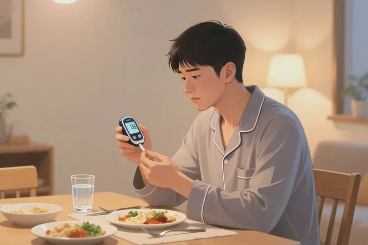 28歲晚餐血糖28.6是怎么回事(圖1)