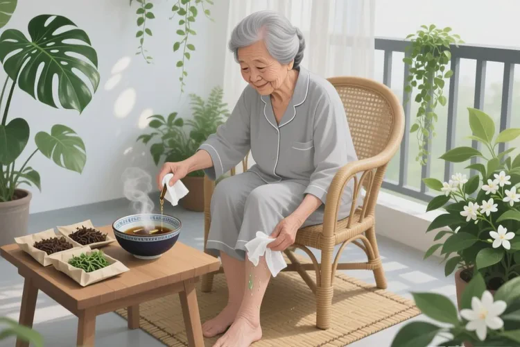 老年人腳上經(jīng)常長濕疹可以治愈嗎(圖3)