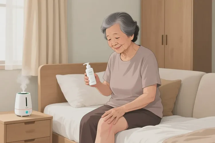 老年人大腿经常起湿疹能靠自己自愈吗(图1)