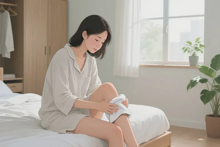 女人大腿偶爾長濕疹能靠自己自愈嗎(圖1)