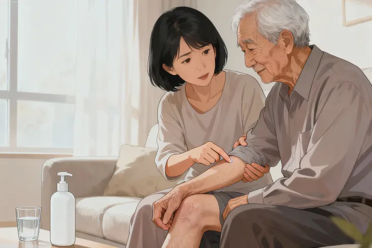 高齡老人全身容易長濕疹能靠自己自愈嗎(圖1)