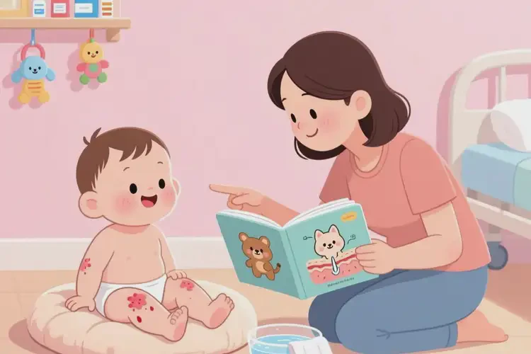 幼儿大腿容易长湿疹可以治好吗(图2)