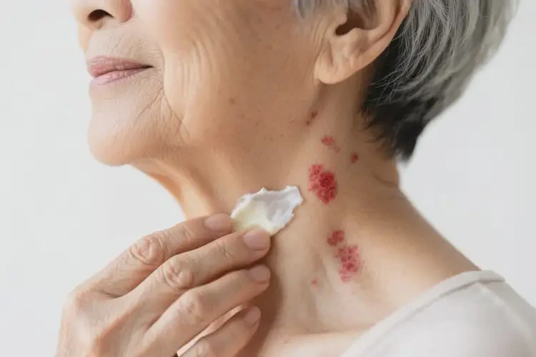 老人脖子經(jīng)常長濕疹可以治好嗎(圖4)