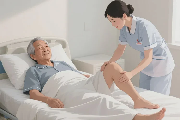 高齡老人大腿上出現(xiàn)濕疹能靠自己自愈嗎(圖2)