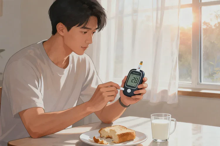 28歲早餐血糖13.4是怎么回事(圖1)