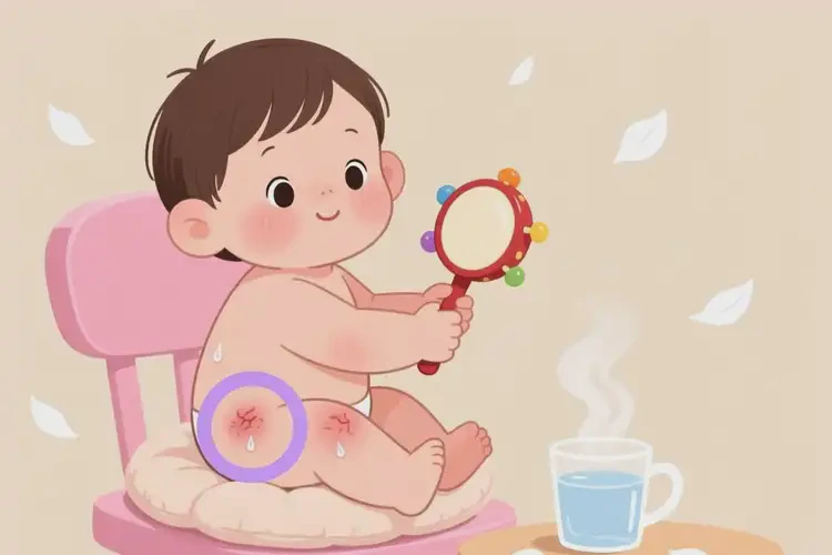 幼兒屁股上出濕疹可不可以根治(圖1)