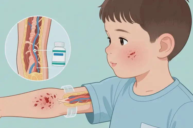 小孩手臂經(jīng)常起濕疹可以治好嗎(圖1)