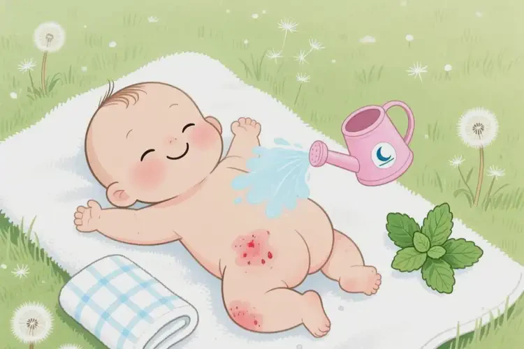 寶寶屁股經(jīng)常起濕疹可以治好嗎(圖2)