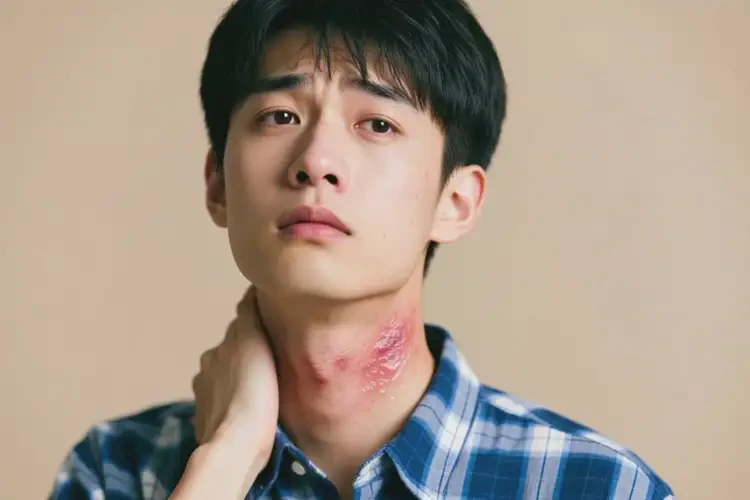 大學生脖子上出濕疹可不可以根治(圖3)