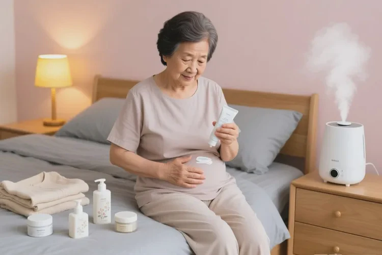 老年人肚子上容易起濕疹可以治愈嗎(圖1)