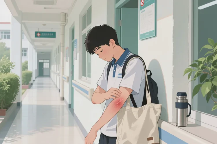 大学生手臂容易起湿疹能靠自己自愈吗(图4)