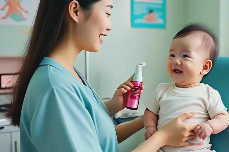 嬰兒腳上出現(xiàn)濕疹可以治愈嗎(圖1)