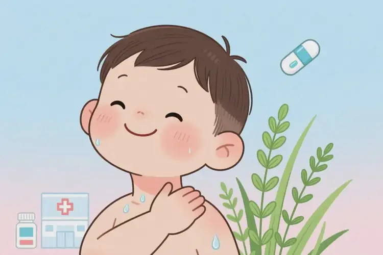 小孩脖子經(jīng)常長濕疹可以治好嗎(圖4)