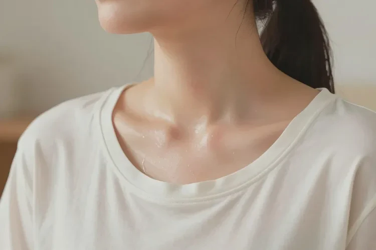 哺乳期媽媽脖子上出濕疹能靠自己自愈嗎(圖2)