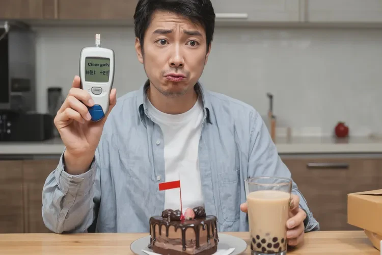 28歲晚餐血糖23.4是怎么回事(圖1)