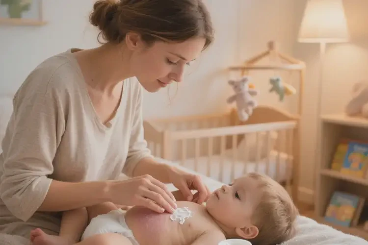 孩子肚子偶爾長濕疹可以治好嗎(圖4)