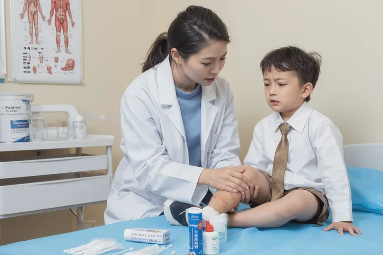 少兒小腿上經(jīng)常起濕疹可以治愈嗎(圖4)