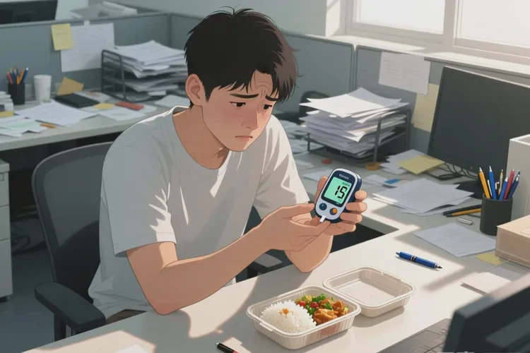 27歲中午血糖19點(diǎn)5是怎么回事(圖1)