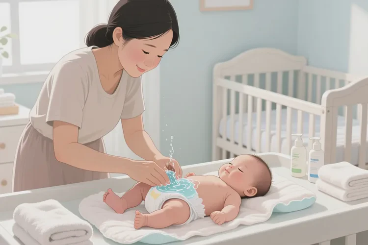 兒童屁股上容易長濕疹可以治愈嗎(圖1)