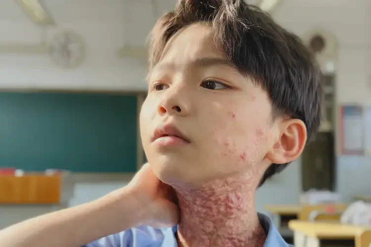 小學(xué)生脖子長濕疹能靠自己自愈嗎(圖4)