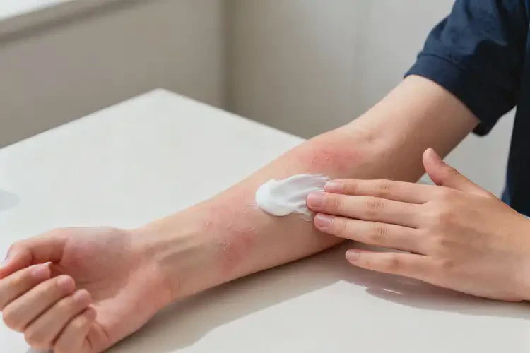 青少年手臂上經(jīng)常長濕疹可以治好嗎(圖3)