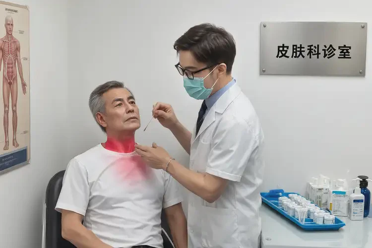 男生脖子出現濕疹可以治好嗎(圖3)