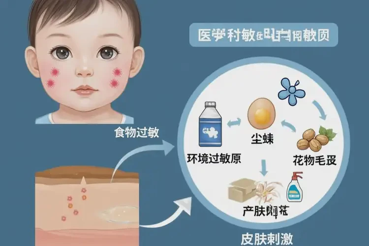 嬰幼兒面部偶爾長(zhǎng)濕疹可以治好嗎(圖4)