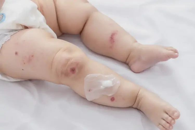 寶寶大腿上出濕疹可不可以徹底自愈(圖1)