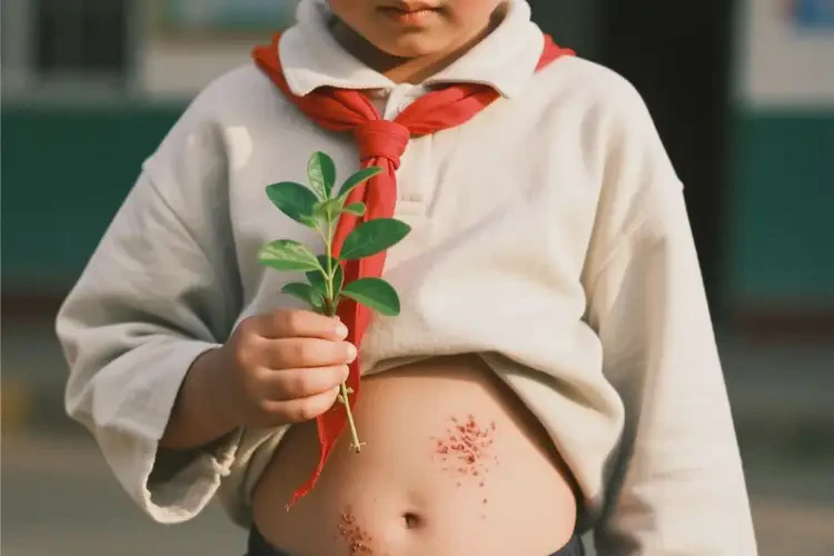 小學(xué)生肚子上出現(xiàn)濕疹可不可以根治(圖1)