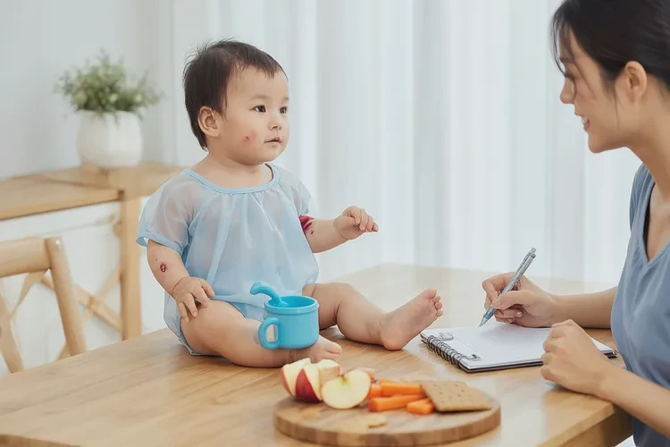 嬰幼兒手臂上長濕疹可以治愈嗎(圖4)