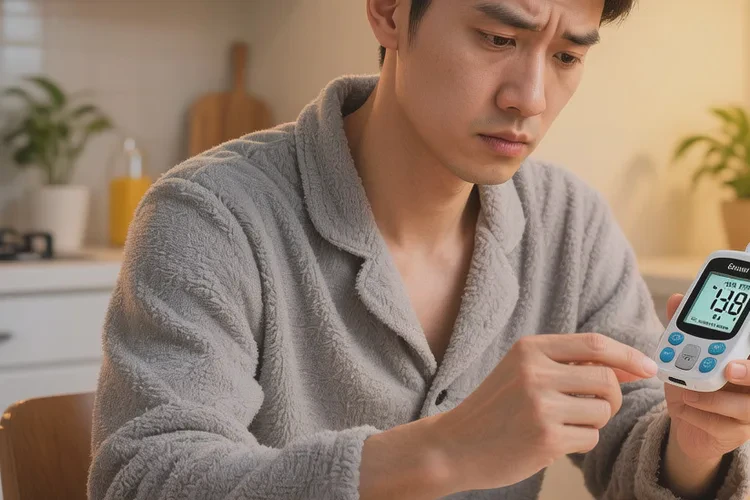 28歲晚餐血糖17.9是怎么回事(圖1)