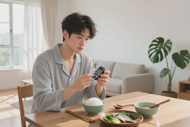 28歲中餐血糖12.7是怎么回事(圖1)