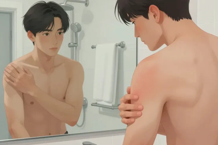 男人全身偶爾起濕疹能靠自己自愈嗎(圖2)