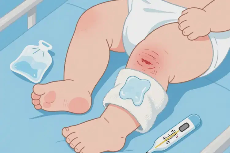 嬰兒小腿出濕疹可以治好嗎(圖2)